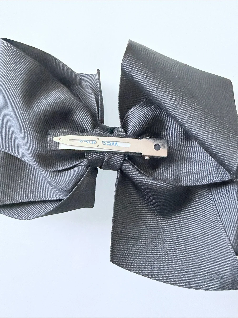 Wee Ones Ribbon Hair Bows - Pink, Hot Pink & Black 3pcs